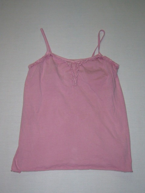 Old Navy Tank Top Pink Lace - Click Image to Close