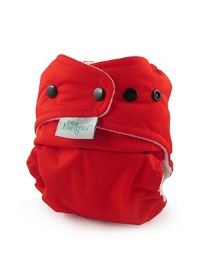 BabyKangas One Size Pocket Diaper Package - Ladybug - Click Image to Close