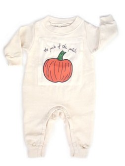 Organic Cotton Sleeper Pumpkin - Click Image to Close