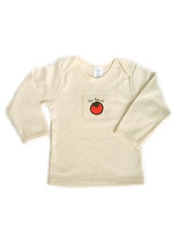 Organic Cotton Shirt Tomato - Click Image to Close