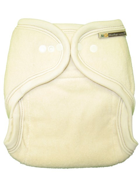 Mother ease One Size Organic Fitted Diaper - Click Image to Close