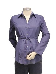 Japanese Weekend Hand Dyed Blouse with Tie