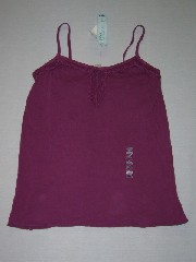 Old Navy Tank Top Plum Lace
